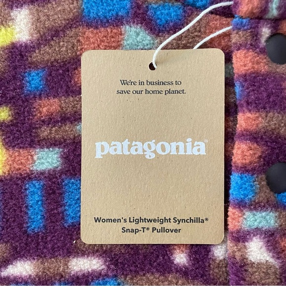 NWT Patagonia Synchilla Women Long Sleeve 1/4 Button Pullover Sweater Sz Various - Picture 9 of 16